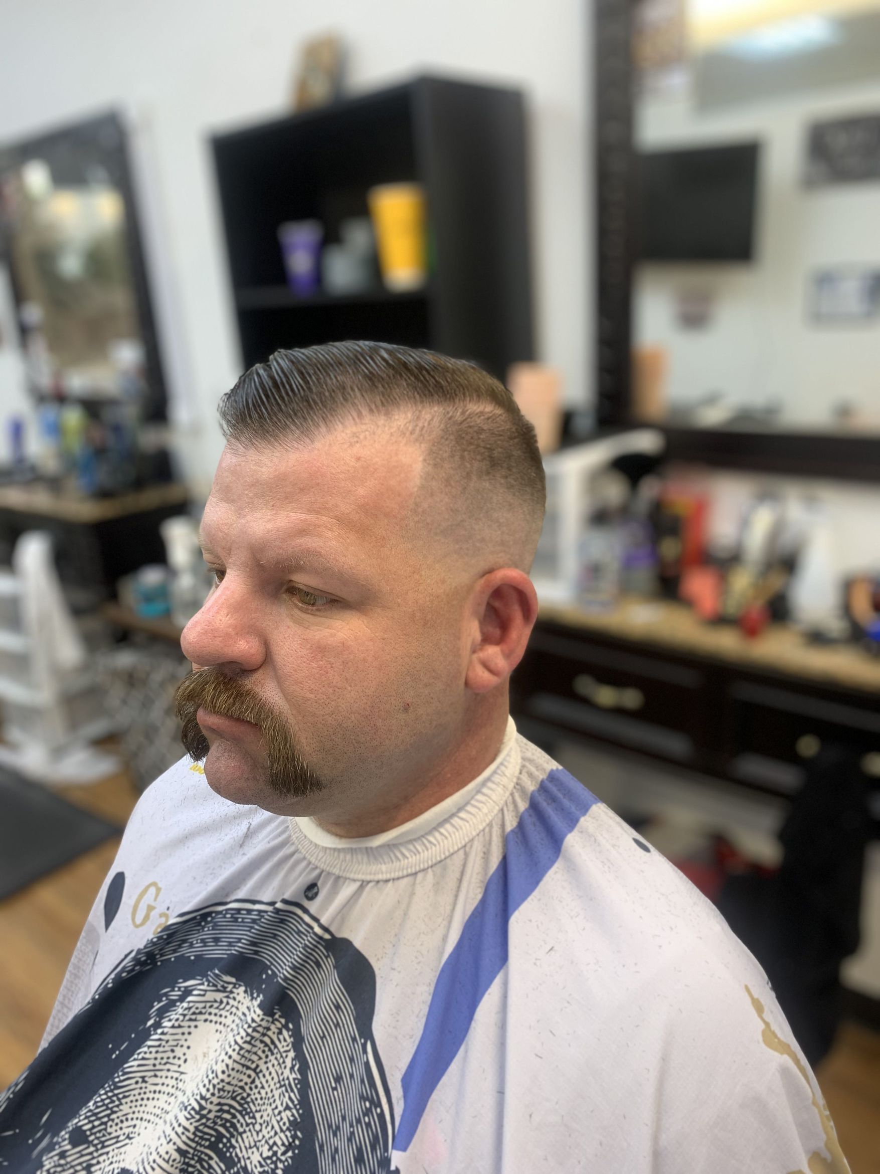 Jay's work at The Lion's Den, view 1